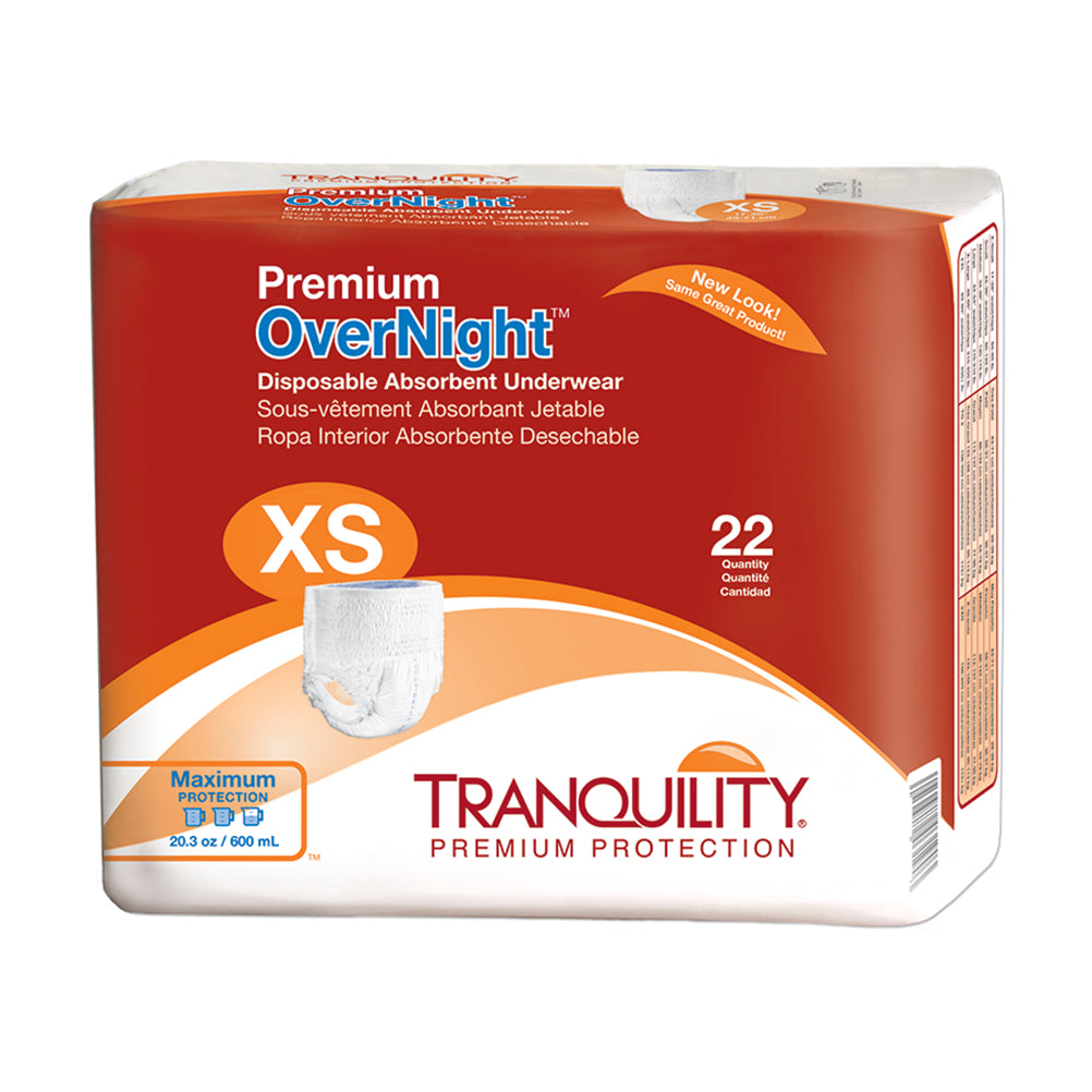 Tranquility Premium Adult Pullups, Xsmall