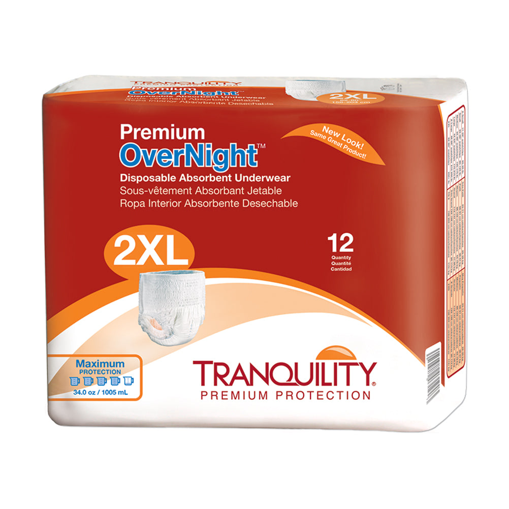 Tranquility Premium Adult Pullups, 2XL