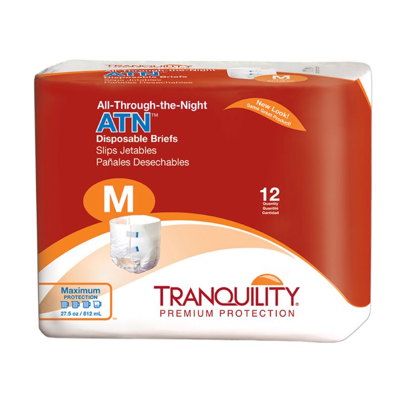Tranquility ATN Adult Diapers, Mediuma