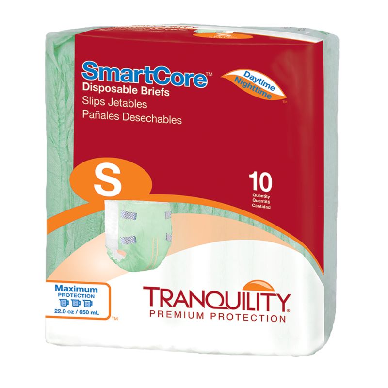 Tranquility SmartCore Adult Diapers, Small