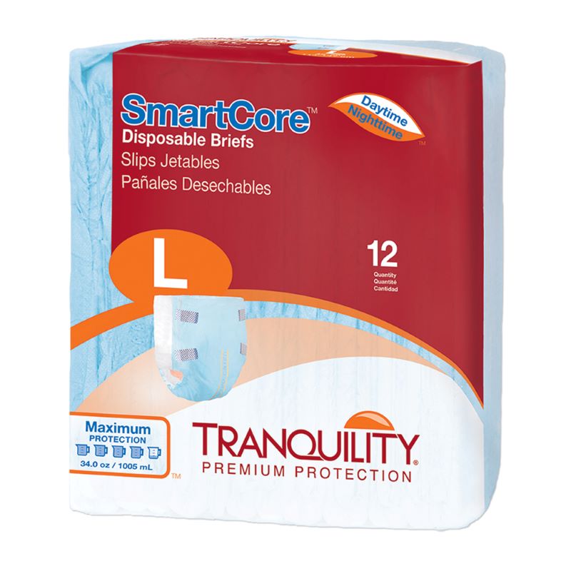 Tranquility SmartCore Adult Diapers, Large