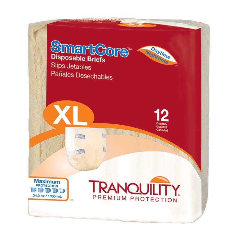 Tranquility SmartCore Adult Diapers, XL